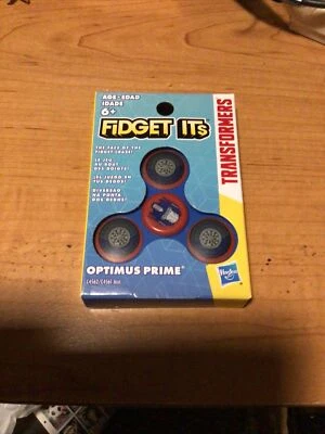 Transformers G1 Fidget ITs Spinner Optimus Prime Hasbro New In Box Autobot 2017 - Image 1 of 3