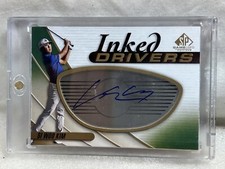 2021 SP Game Used Tour Gear Quad Tag Relic Pat Perez JB Holmes Dufner  Molinari 3