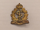 Royal Canadian Medical Corps 1942-5 European Theatre Lapel Pin Queens staff pin