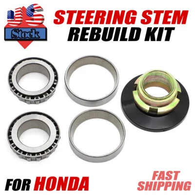 Kit de cojinetes de vástago de dirección para Honda Z50 SS50 CL70 90 CT70 SL70 XL70 S65 S90 CT90 Foto 1 de 4