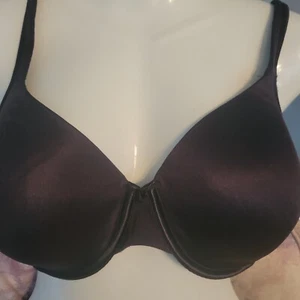 Bra Black 42C Underwire Smooth Cups Womens - Picture 1 of 8
