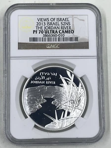 2013 Israel S2NS NGC PF 70 Ultra Cameo The Jordan River Views of Israel - Picture 1 of 4