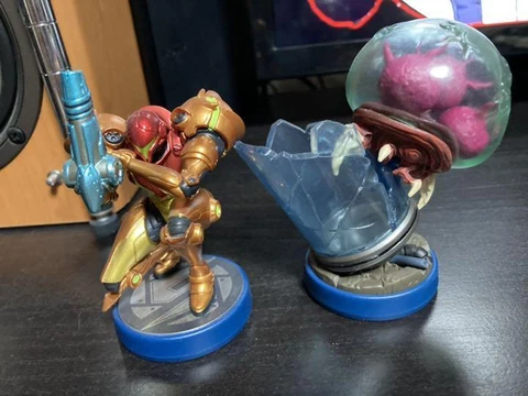 amiibo Metroid 2-pack Figure Rare Japan F/S Cover