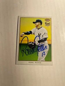 Carte signée New York Yankees RAMIRO PENA - Photo 1/1