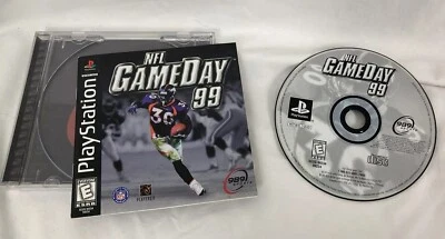 NFL GameDay 99(索尼 PlayStation 1)PS1 PSX 全新带盒 完整带手动测试 — 第 1/4 张图片