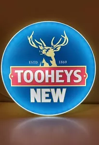 Tooheys Beer Iluminated Sign LED Lightbox Light Box for Man Cave - Picture 1 of 3