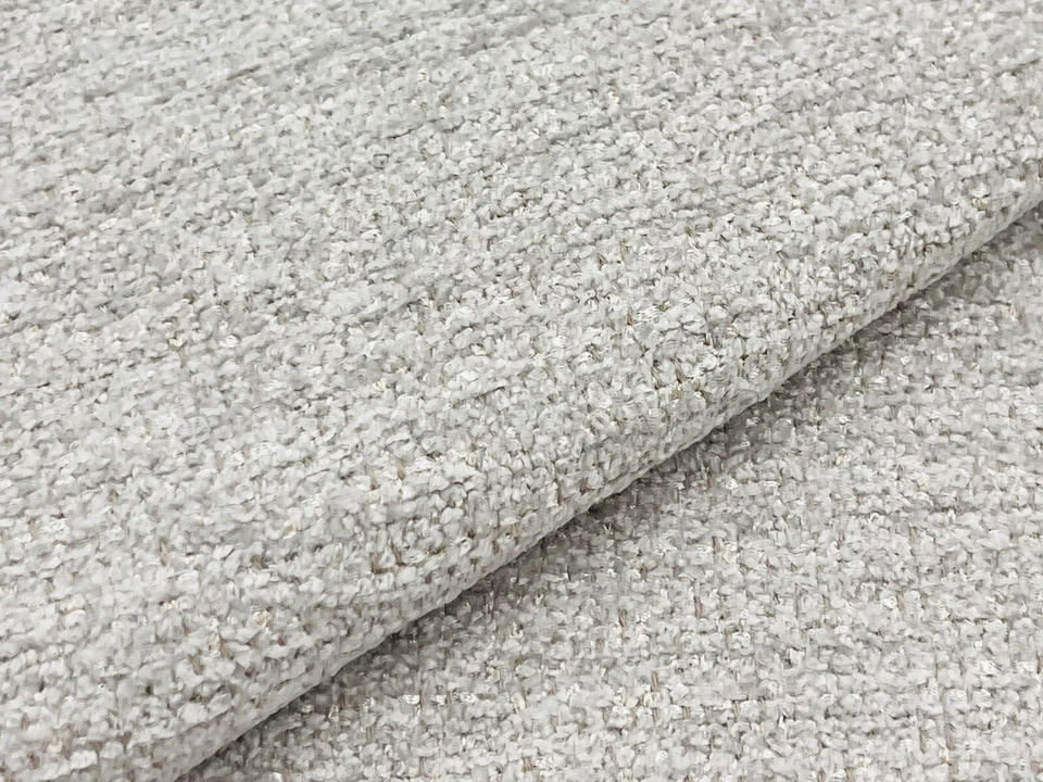 Kravet Couture Textured Chenille Uphol Fabric- Love Me / Ice 1.75 yds 33553-111