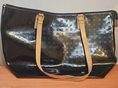 Bolso de mano Arcadia de charol genuino para mujer Foto 1 de 4