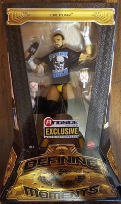 Figura de lucha de juguete coleccionable WWE Defining Moments cm Punk (Pipe Bomb) Foto 1 de 2