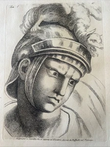Guerriero a cavallo – Da Raffaello – Paolo Fidanza inc. – XVII-XVIII - Picture 1 of 7