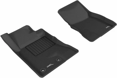 2015-2022 Ford Mustang All Weather Floor Mat Set 3D MAXpider Custom Fit Kagu - Image 1 of 4
