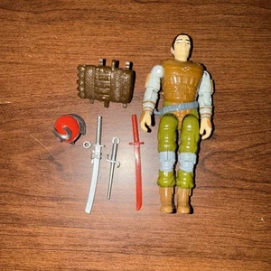 1988 Vintage G.I. GI Joe Lot ARAH Budo v1 3.75 Samurai Figure Complete Loose - Picture 1 of 2