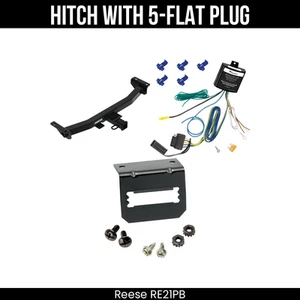 Reese Trailer Hitch + 5 Way Wiring For 24-26 Ford Ranger All Models 2in Receiver - Picture 1 of 2