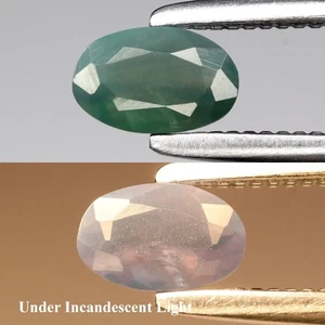 💎 0.29ct 5x3mm Oval Natural Green Alexandrite - Russia Gemstone - Picture 1 of 6