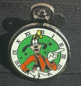 Disney Goofy Pocket Watch Stopwatch Disneyland PWP Mystery Bag LR Pin RARE - Picture 1 of 1