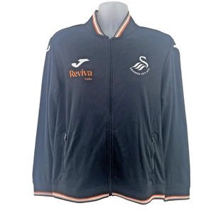 Joma Swansea City Herren 2024-25 Anthem Jacke, Größe L, schwarz - Bild 1 von 15