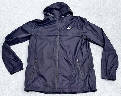 Asics Motion Protect Running Jacket Grey Size Large - Image 1 of 4