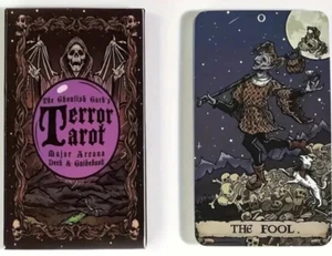 Terror Tarot 23 Card Major Arcana Gothic Horror Monster Card Deck PDF Guide NEW - Picture 1 of 3