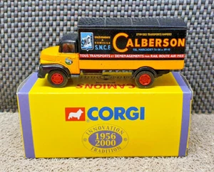 Vintage Trucks 1956-2000 Corgi Advertising Calberson Leyland Van 1950 - Picture 1 of 9