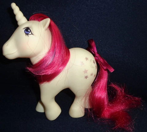 Rose: My Little Pony Vintage Unicorn Moondancer #15 EXCELLENT average glitter G1 Cover