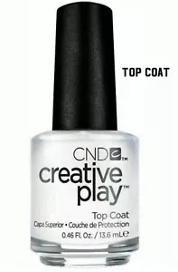 CND CREATIVE PLAY  TOP COAT - Picture 1 of 1