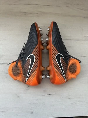 Nike Magista Obra 2 Elite SG Grey Orange ACC Football Soccer Cleats Boots Bosnia - Image 1 of 4