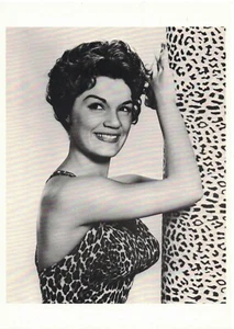 POSTAL de Connie Francis 1962•Cantante estadounidense•Top of the Charts - Imagen 1 de 1