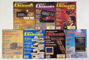 Revista Radio Electrónica x 7 - Raro 1992 Paquete De Colección - Hardware de Audio Tecnológico - Imagen 1 de 13