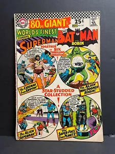 World's Finest #161 1966 Low Grade DC Comics G28 80 Page Giant Size - Picture 1 of 5