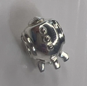 NEU HALIA 925 Sterlingsilber Perle Charm Mini süß Raumschiff Weltraumrakete NASA - Bild 1 von 10