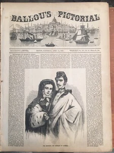 Chicago Scenes 1857 Franz Joseph Austria-Persia Iran Envoy France-Hugh Miller - Picture 1 of 11