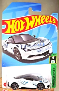 2023 Hot Wheels #108 HW Green Speed 5/10 AUTOMOBILI PININFARINA BATTISTA Bianco - Foto 1 di 5