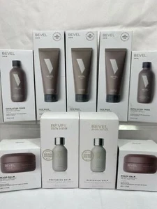 Bevel Shave System Face Wash Toner Balm YOU CHOOSE Buy More Save & Combine Ship - Picture 1 of 5