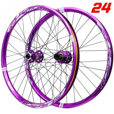 24inch MTB Bike Wheelset AM Enduro DH 25mm Wide Rim Hub HG MS XD Clincher - Image 1 of 4