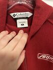 Red Columbia Women’s Fleece Full Zip Jacket Size Medium Arrow Services