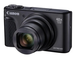 Canon Power Shot SX740 HS 20.3MP 4K Digital Camera 40x Optical Zoom Wi-Fi Black - Picture 1 of 12