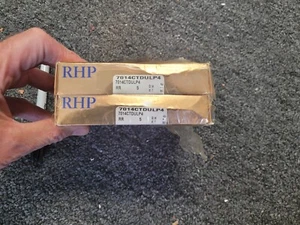 RHP Super Precision duplex bearing set 7014CTDULP4 - Picture 1 of 5