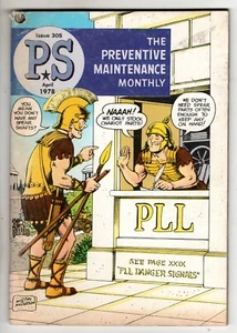 PS The Preventive Maintenance Monthly 305 Abril 1978 Lanzas Calavera Huesos Cruzados - Imagen 1 de 2