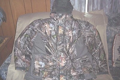 Mens XL Camo Hunting Jacket 3 n 1 Insulated Waterproof Parka Kanati Camo Parka - Image 1 of 4