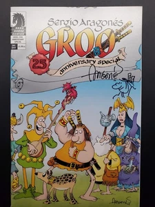Groo 25 Aniversario Especial FIRMADO Y REMARCADO por Sergio Aragones (Caballo Oscuro) - Imagen 1 de 20