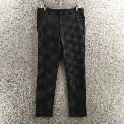 KUT From The Kloth Skinny Pants Womens 12 Multicolor Plaid Mid Rise Flat Front - Image 1 of 4