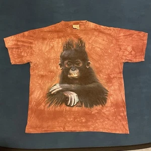 The Mountain Baby Chimpanzee Monkey T-Shirt Mens XL 1998 - Imagen 1 de 7