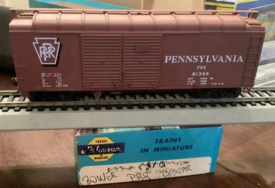 Bowser HO   40' Double Door Box Car   Pennsylvania PRR 81366 RTR - Image 1 of 4
