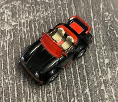💥GALOOB MICRO MACHINES 'PORSCHE 911 TURBO CABRIOLET, BLACK 930' VINTAGE. — 第 1/2 张图片
