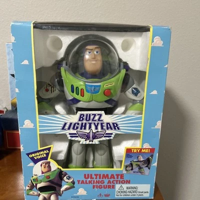 Toy Story Buzz Lightyear Ultimate Talking Action Figure 1st Edition CIB 1995 - Image 1 of 4