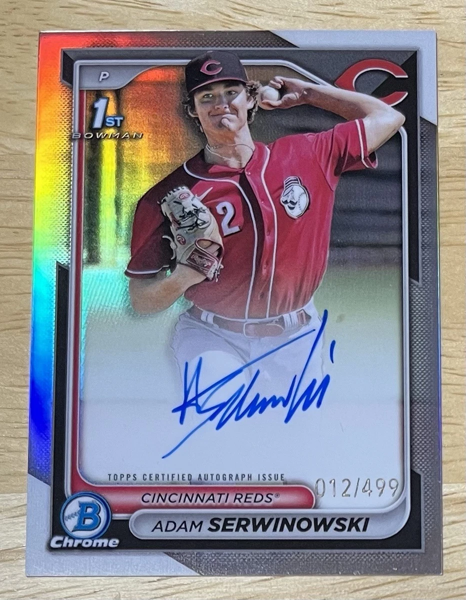 Bowman Cincinnati Reds Autographed Baseball Trading Cards