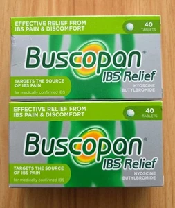 2 x Buscopan IBS Effective Relief Tablets IBS Pain & Discomfort, 2 x40 total 80 - Picture 1 of 5