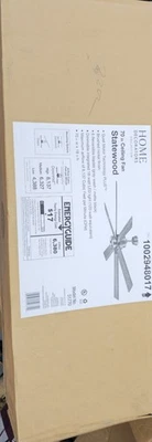 HDC Statewood 70 Inch Brushed Nickel Fan w/ Remote - Image 1 of 4