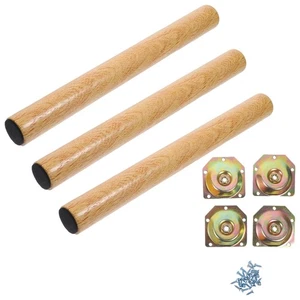 Wooden Legs for Table Solid Office Work Furniture Replacement Feet Kitchen - Bild 1 von 12
