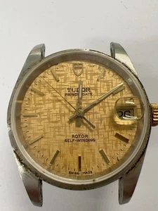 Tudor 72033 Stainless Steel Original 2824-2 Automatic Movement Watch - Picture 1 of 9